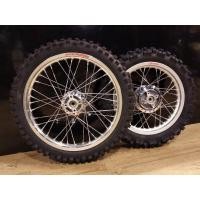 ราคา ชุดล้อวิบาก WaveSonic ดุมเงาแปลงดิสหน้า หลัง พร้อมยางนอก ใน ขอบ 17 17 17 14 (20971866532)