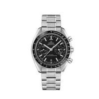 ราคา OMG Mens Famous Swiss Business Watch Steel Band Black Watch 44mm Mens Advanced Business Watch 300m Waterproof Band Calendar the Best Gift for Boyfriends (21733320395)