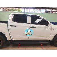 ราคา บันไดข้าง D MAX20 ทรงห้าง ขาตรงรุ่น สีดำ 4ประตู (15974404475)