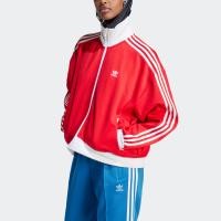 ราคา adidas ไลฟ์สไตล์ เสื้อแทรคแจ็คเก็ต Adicolor Classics ผู้หญิง สีแดง IK0431 (20398952385)