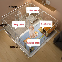 ราคา คอกสุนัข คอกสำหรับสัตว์เลี้ยง รูปร่างที่เปลี่ยนแปลงได้ คอกหมาขนาดใหญ่ รั้วกั้นสุนัข มั่นคงและทนทาน คอกน้องหมา กรงสุนัข กรงหมา (21791286182)