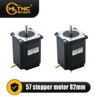 ราคา Nema 23 Stepper Motor 2 2N m 57HS82mm 314ozin Dual Axle 6 35 8mm Single Axle 6 35mm 8mm Current 4 0A For CNC Router 3D Printer (19768010735)