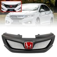 ราคา กระจังหน้า หน้ากระจัง ตาข่าย รุ่น ฮอนด้า ซิตตี้ HONDA CITY ปี 2014 2016 สีดำ โลโก้แดง 1 ชิ้น (17109564523)