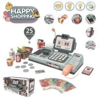 ราคา Honeybabytoys ของเล่นเครื่องแคชเชียร์ เครื่องคิดเงิน เครื่องคิดเงินของเล่นซูเปอร์มาร์เก็ต ชุดโต๊ะแคชเชียร์ของเล่นเด็กจำลอง (10619273631)