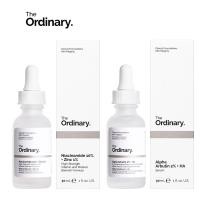 ราคา The Ordinary Whitening Skin Brightening Kit Niacinamide 10 Zinc 1 Alpha Arbutin 2 HA serum 2 30ml เซรั่มบำรุงผิวหน้า ไวท์เทนนิ่ง บำรุง หน้า เซรั่ม ดูแลสิว Acne care Blemishes Acne anti aging serum (21