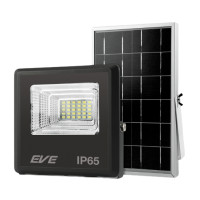 ราคา EVE LED Solar Cell Flood Light Daylight 10 40 60 100 W โคมฟลัดไลท์โซล่าร์เซลล์แอลอีดี ปิด เปิด หรี่แสงได้ด้วยรีโมทคอนโทรล โคมไฟฟลัดไลท์ โคมไฟโซล่าร์เซลล์ โคมไฟโซล่าเซลล์ (10461734636)