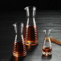 ราคา Home Individual Wine Decanter Mini Wine Carafe Premium Glass Wine Serving Carafe Multiple Beverag Jar 125ML 280ML 500ML (12852942228)