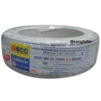 ราคา BCC สายไฟ THW 2 5 SQ MM ความยาว 100 เมตรเต็ม ยี่ห้อ บางกอกเคเบิ้ล (390849172)