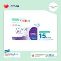ราคา Acuvue Vita คอนแทคเลนส์รายเดือน 1 Box 3 Pairs (19481408369)