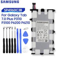 ราคา แบตเตอรี่ แท้ Samsung Galaxy Tab 2 7 0 7 0 Plus GT P3100 P3100 P3110 P6200 P6210 battery แบต SP4960C3B 4000mAh รับประกัน 3เดือน ชุดไขควง (17221446770)