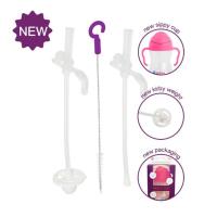 ราคา HUAN B box หลอดดูดน้ํา แบบเปลี่ยน ประกอบด้วยหลอด 1 ชิ้น หลอดเปลี่ยน 1 ชิ้น พร้อมน้ําหนัก 1 ชิ้น และแปรงทําความสะอาด 1 ชิ้น สําหรับ b box Sippy Cup (21747572416)