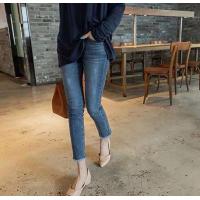 ราคา กางเกงยีนส์ยืดทรงสกินนี่ กางเกงยีนส์ผู้หญิงแฟชั่นสไตล์เกาหลี ผ้ายืด คุณภาพดีเกินราคา (21573757467)