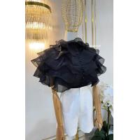 ราคา พร้อมส่งรุ่นแขนสั้น เสื้อเชิ้ตออกงานแต่งอกอลังระบายผ้าแก้ว เสื้อฟรุ้งฟริ้งผ้าแก้วเกาหลี (21615856751)