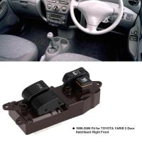 ราคา สวิตช์กระจกไฟฟ้าฝั่งคนขับขวาเหมาะสำหรับโตโยต้า Yaris แฮทช์แบ็กประตู 2 ประตู CHU (21345892588)