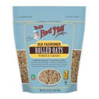 ราคา Bobs Red Mill Rolled Oats Whole Grain 907g Bobs Red Mill ข้าวโอ๊ตรีดธัญพืช 907g (9092327493)