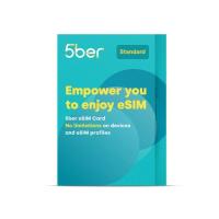 ราคา 5ber การ์ด ESIM ส่ง ESIM ไปยังสมาร์ทโฟน ดาวน์โหลด ESIM และประเทศไม่จำกัดจำนวน พรีเมียมมาตรฐาน ซิมการ์ดแบบเติมเงินสำหรับการเดินทาง (21309692427)