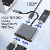 ราคา Jasoz Type C to 4K HDMI USB 3 0 Type C Converter Cable Adapter สำหรับ Macbook Windows Android (21739046813)