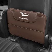 ราคา Daihatsu ฝาแผ่นป้องกันการเตะป้องกันเก้าอี้หลังรถหนังพร้อมกระเป๋าเก็บของคุณภาพสูงกันน้ำสำหรับ Daihatsu Mira Delta Ayla Sirion Feroza Charade Mijet (19110238420)
