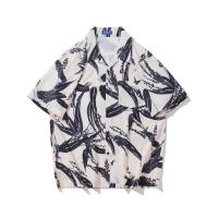 ราคา HBUH ฮาวายลายดอก สื้อฮาวาย hawaii แขนสั้น พิมพ์ลาย ฮาวายสไตล์เกาหลี ผ้าใส่สบาย สินค้าพร้อมส่ง (21693307450)