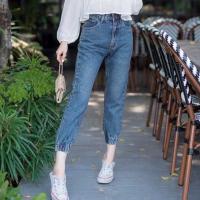 ราคา TwiceJeans แฟชั่นกางเกงทรงบอยขาจั๊ม สวยเป๊ะ ผ้าไม่ยืด สียีนส์ฟอก (21453553519)