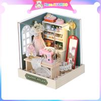 ราคา Moon AYAMOO บ้านตุ๊กตาจิ๋วไม้ DIY โมเดลบ้านตุ๊กตาไม้สำหรับเด็กผู้ใหญ่เพื่อน (19227548038)