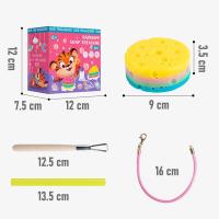 ราคา สบู่ทำมือ DIY สีรุ้ง หลายสไตล์ ไม่สกปรก DIY ขูด สบู่ชีส สายรุ้ง เรนโบว์ เจอลูกปัดข้างใน (21637836819)