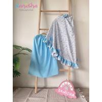 ราคา ชุดละหมาดเด็ก ดานิชา ชุดละหมาดเด็กผู้หญิง ตะละกงเด็ก ผ้าละหมาดเด็ก (21326959110)