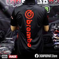 ราคา เสื้อยืด Brembo โลโก้แดง ลายใหม่ หล่อเรียบหรู ดูดี ใส่ขับรถ ออกทริป เซอร์วิสรถ (12773434678)