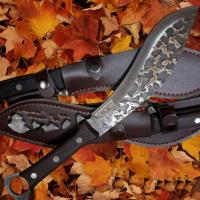 ราคา อุปกรณ์เดินป่า มีดพก มีดเดินป่า มีดใบตาย BUCK รุ่นY09 ใบลายด้ามไม้ พร้อมส่ง 36cm (21492020328)