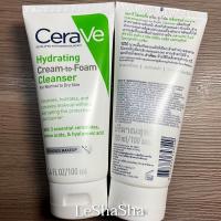ราคา ของแท้ 100 Exp 23 11 26 เซราวี ครีมทูโฟม คลีนเซอร์CERAVE HYDRATING CREAM TO FOAM CLEANSER 100 ml ล้างหน้า ล้างเครื่องสำอาง (21616140645)