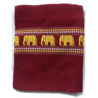 ราคา ผ้าขาวม้าวัวลาน ลายช้าง (21292817034)