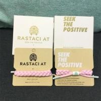 ราคา สร้อยข้อมือ RASTAClAT เล็กๆน้อยๆสีชมพูสำหรับหญิงสาวพร้อมกล่องสร้อยข้อมือถักสร้อยข้อมือแฟชั่นผู้หญิงผู้ชายสร้อยข้อมือคู่สร้อยข้อมือของขวัญคลาสสิกสร้อยข้อมือผู้หญิงสีชมพู (9882150016)