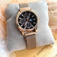 ราคา นาฬิกาผู้หญิง casio สายลวดเเม่เหล็กหน้ากลม มีหลายสีหลายเเบบให้เลือกแถมกล่อง (19529021532)