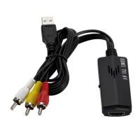 ราคา QTNJVE ตัวผู้ ตัวผู้ HDMI เข้ากันได้กับอะแดปเตอร์ RCA หญิงกับชาย สายเคเบิลโลตัส ตัวแปลง HDMI2AV ขนาดเล็กมากๆ HDMI เป็น RCA AV สำหรับเครื่องบันทึก tv vhs vcr dvd (19812755020)