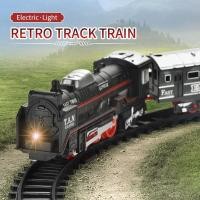 ราคา รถไฟพร้อมราง มีไฟหน้า 4โบกี้ 19ชิ้น รถไฟโบราณ ใส่ถ่านวิ่งได้ สินค้าตรงปก รถไฟของเล่น รถไฟใส่ถ่าน รถของเล่น ใส่ถ่าน มีเก็บปลายทาง ร้านทอยส์ สโตร์ (20670641825)