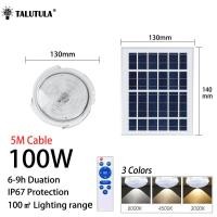 ราคา ไฟสนามพลังแสงอาทิตย์ IP67กันน้ำไฟ Led ดั้งเดิมแผงพลังแสงอาทิตย์มีลานทางเดินเพดานในร่ม Lampu Tenaga Surya (20870091103)