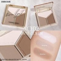 ราคา SIVANNA SCULPTING HIGHLIGHTER PALETTE HF5104 ซิวานน่า สคัลพ์ทิ่ง ไฮไลท์เตอร์ คอนทัวร์ พาเลทท์ x 1 ชิ้น abcmall (20937609141)