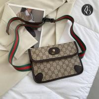 ราคา กระเป๋า คาดอก คาดเอว G ทรงสี่เหลี่ยม สายสปอร์ต สินค้าไม่มีกล่อง (21279718932)