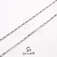 ราคา สร้อยคอเงินแท้ 92 5 ชุบทองคำขาว ทอง โรสโกลด์ ขนาด16 18นิ้ว (14617102732)