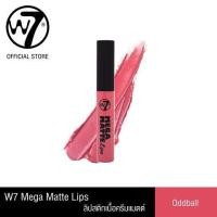 ราคา W7 Mega Matte Lips ดับเบิ้ลยูเซเว่นเมกาแมตต์ลิปส์ เครื่องสำอาง ลิปสติก ลิปจิ้มจุ่ม ลิปแมตต์ (734068585)