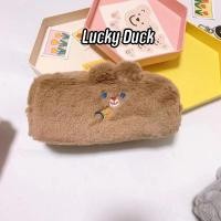 ราคา พร้อมส่ง กระเป๋าดินสอ กระเป๋าใส่เครื่องสำอาง ผ้ากำมะหยี่ขนนิ่ม ลายการ์ตูน น่ารัก ความจุขนาดใหญ่ (13202975908)