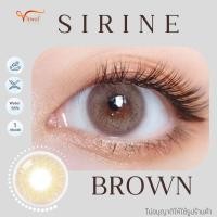 ราคา คอนแทคเลนส์ Sirine Brown ยี่ห้อ BEAUTYLENS ขนาดพอดีตา ค่าสายตาปกติ 1000 (18118604682)
