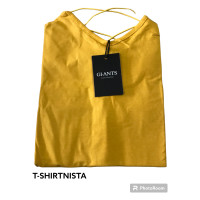 ราคา Gi ants เสื้อยืดผ้าเรย่อนคอยูวี สายเดี่ยวไขว้หลัง GIAA3E T SHIRTNISTA (19099144235)