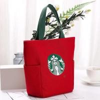 ราคา กระเป๋าสตาร์บัค รุ่นหูหิ้ว ถุงผ้าสตาร์บัคขนาด กระเป๋าstarbucks กระเป๋าผ้า canvas กระเป๋าผ้าแคนวาส พร้อมส่งในไทย (17361518196)