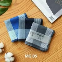 ราคา Hanky House ผ้าเช็ดหน้าชาย Gentleman ชุด3ผืน ผ้าเช็ดหน้า cotton ผ้าเช็ดหน้าทอลายเนื้อดี ขนาด43x43ซม (12323895777)
