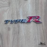 ราคา โลโก้ TYPE R ขนาด 3 x 15 cm สำหรับติดฝาท้าย civic เพือ่ความสวยงาม (21706252270)