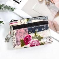 ราคา กระเป๋าเหรียญ 2 ซิบ ผ้าเคลือบกันน้ำ มีซับใน ใส่ธนบัตรพับครึ่งได้ กระเป๋าสตางค์ (21616994430)