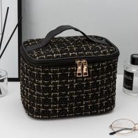 ราคา กระเป๋าใส่เครื่องสำอางแบบพกพาสไตล์ชาแนลแบบพกพา กระเป๋าจัดระเบียบ (21642399428)