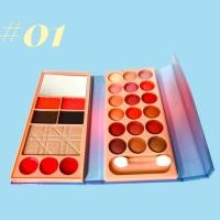 ราคา No MC 5057 MILA COLOR EYESHADOW พาเลทแต่งตากระเป๋า มิลา คัลเลอร์ พาเลท เซ็ทเมคอัพ พกพาสะดวก ครบจบที่เดียว (20572128296)