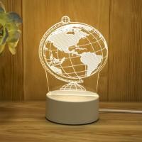 ราคา 3Dโคมไฟอะคริลิค LED ของขวัญเด็กสร้างสรรค์ ของขวัญวันเกิดการ์ตูน USB (21466909689)